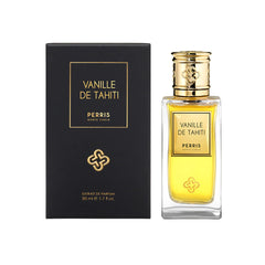 Vanille de Tahiti Extrait bottle & box by Perris Monte Carlo at Indigo 